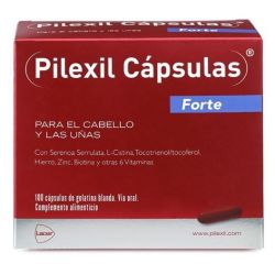 PILEXIL CAPSULAS FORTE CABELLO Y UÑAS  100 CAPSULAS FARMACIADELMERCAT